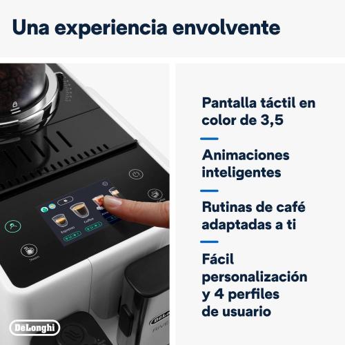 cafetera espresso De'Longhi Rivelia EXAM440.35.W DeLonghi