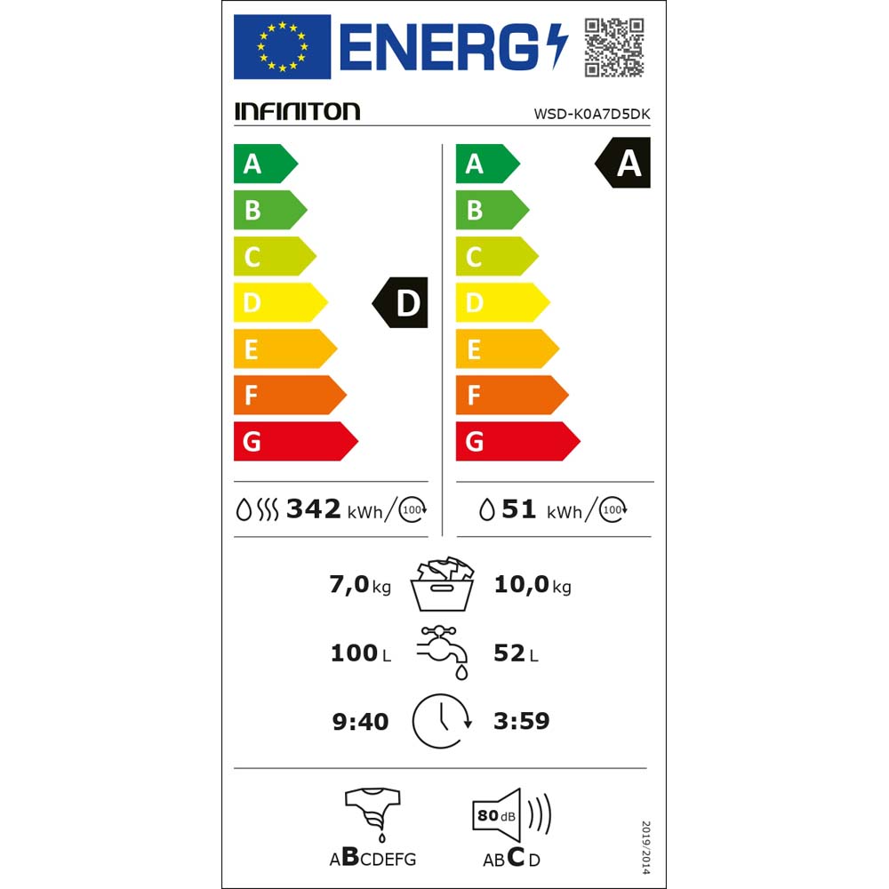 lavadora Infiniton WSD-K0A7D5DK
