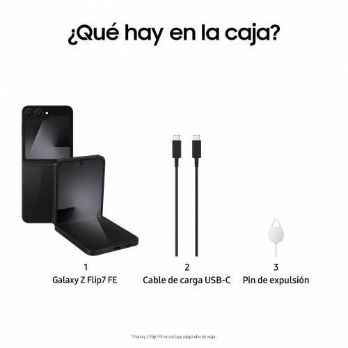 teléfono Samsung Galaxy Z Flip7 FE  256GB BLACK