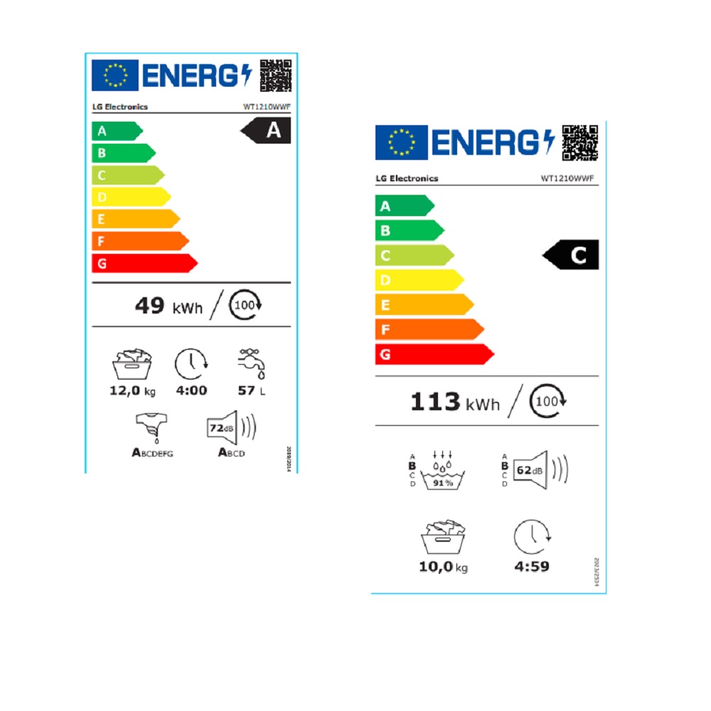 lavadora LG WT1210WWF
