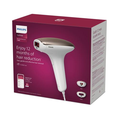 Philips Lumea SC1997 00 Serie 7000, APP, 2 cabezales, cara y cuerpo