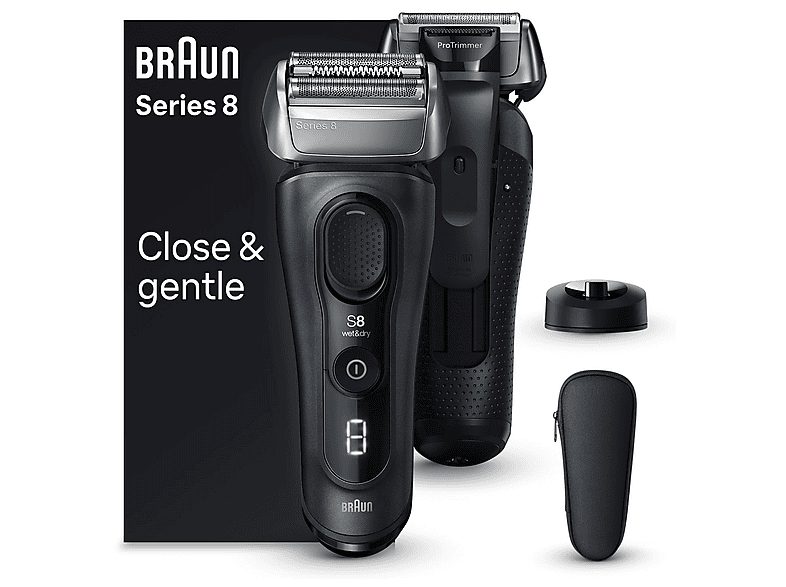 Afeitadora - BRAUN 7500435218009, 60 min, Gris