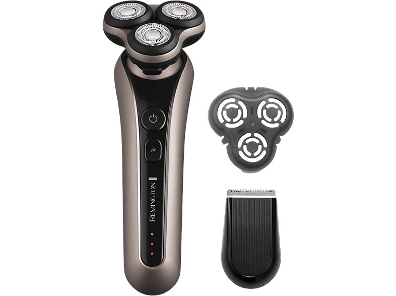 Afeitadora - REMINGTON 41229560100, 60 min, recortador de precisión, lavable, carga rápida, modo turbo, Negro