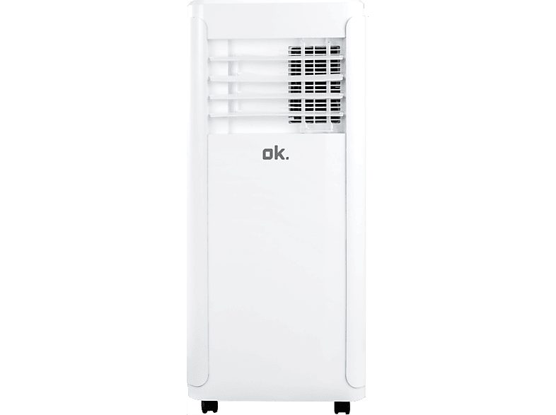 Aire acondicionado portátil - ok. OAC 12024 W ES, 3010 fg/h, 2 velocidades, 20 m², 65 dB(A), LCD Display, Deshumidificador, Blanco