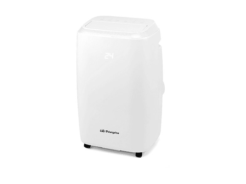 Aire acondicionado portátil - ORBEGOZO ADRW 125, 3000 fg/h, 3 velocidades, 35 m², 65 dB(A), Blanco