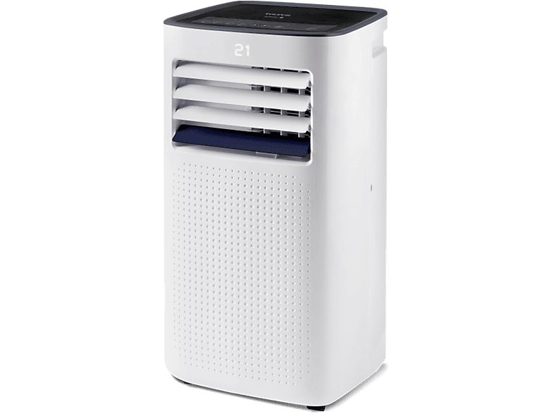 Aire acondicionado portátil - TAURUS AC 207 KT, 7000 fg/h, 3 velocidades, 20 m², 65 dB(A), Blanco