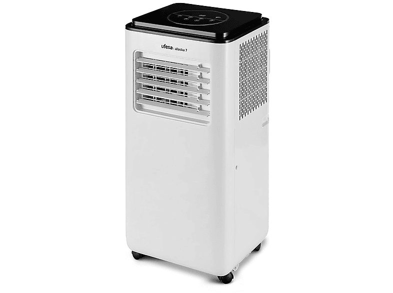 AIRE ACONDICIONADO PORTÁTIL - UFESA Alaska 7, 2 velocidades, 12 m², Blanco