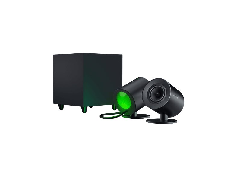 Altavoces para PC - RAZER RZ05-04750100-R3G1, 1 Watt, 2.1 canales, Bluetooth, Negro