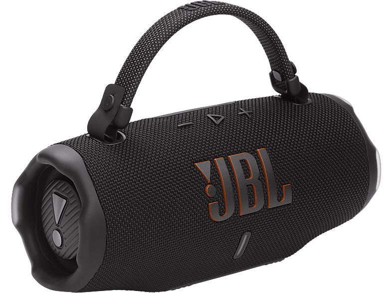 Altavoz bluetooth - JBL Charge 6, 45 W, Bluetooth, Hasta 24 horas + 4 horas con Playtime Boost, Resistente a golpes, agua y polvo, Negro