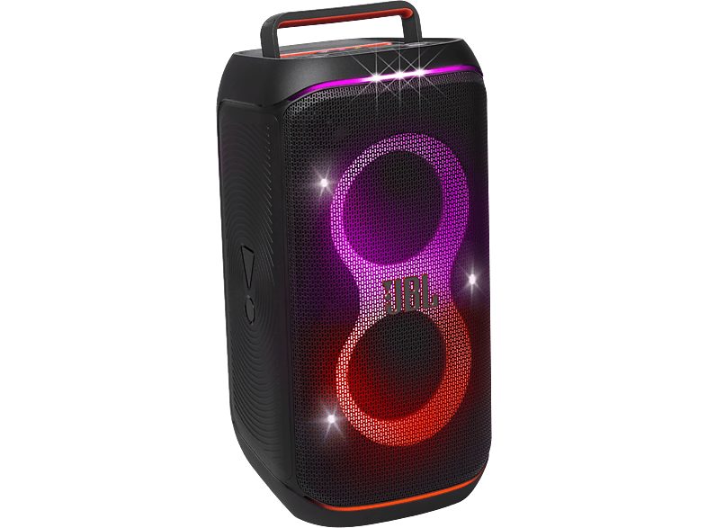 Altavoz de gran potencia - JBL PartyBox Club 120, Portátil para fiestas, Asa plegable, Bluetooth, Resistente salpicaduras, Autonomía 12h, 160W, Negro