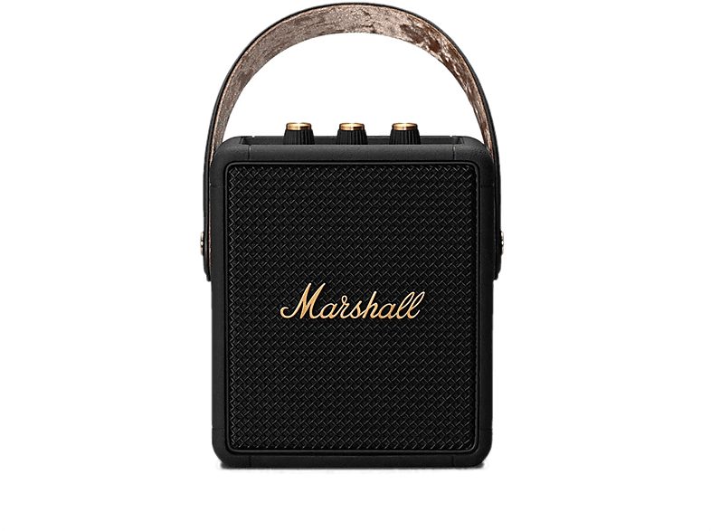 Altavoz inalámbrico - Marshall Stockwell II, 20W, Bluetooth, Autonomía de 20h, IPX4, Negro