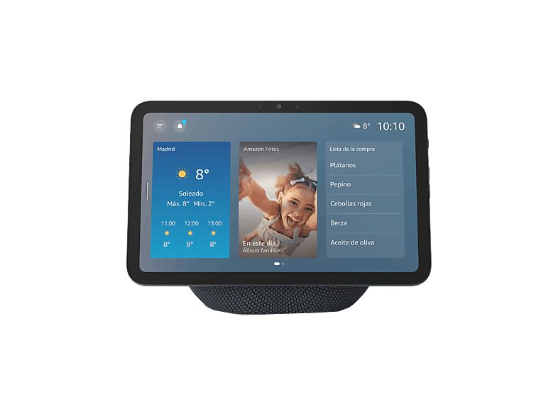 Altavoz inteligente - Amazon Echo Show 8, Pantalla Táctil HD 8,7", Cámara de 13MP, Audio Espacial, Graphite