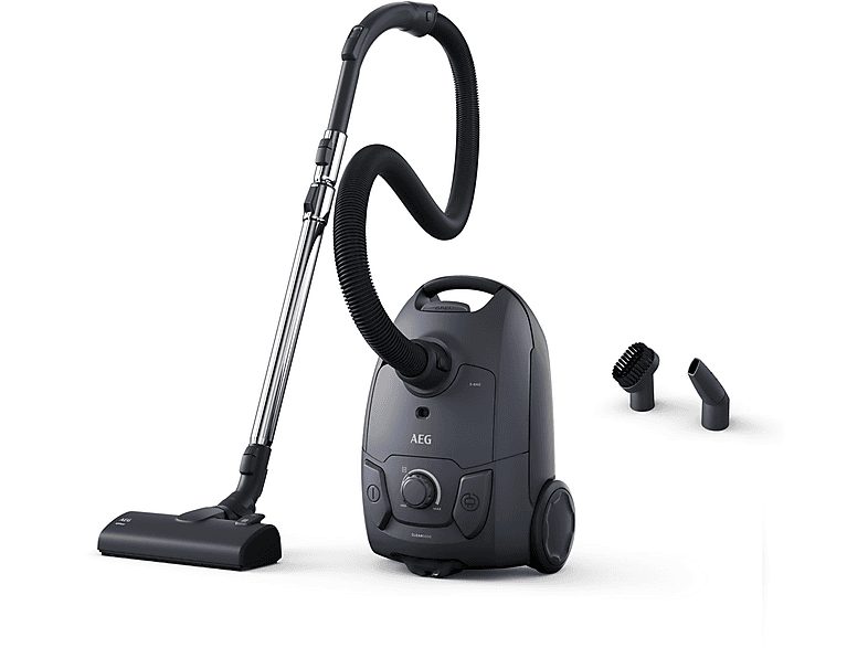 Aspirador con bolsa - AEG AB51C1DB, 750 W, Potencia de succión 209 W, Depósito 3,5 l, Azul