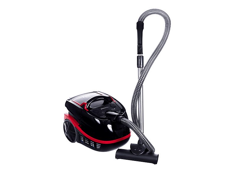 Aspirador con bolsa - BOSCH BWD421POW, 2100 W, Depósito 1 l, Negro