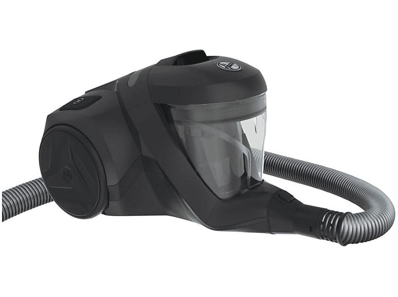 Aspirador con bolsa - HOOVER HP321PAF 011, 850 W, Depósito 2 l, Negro