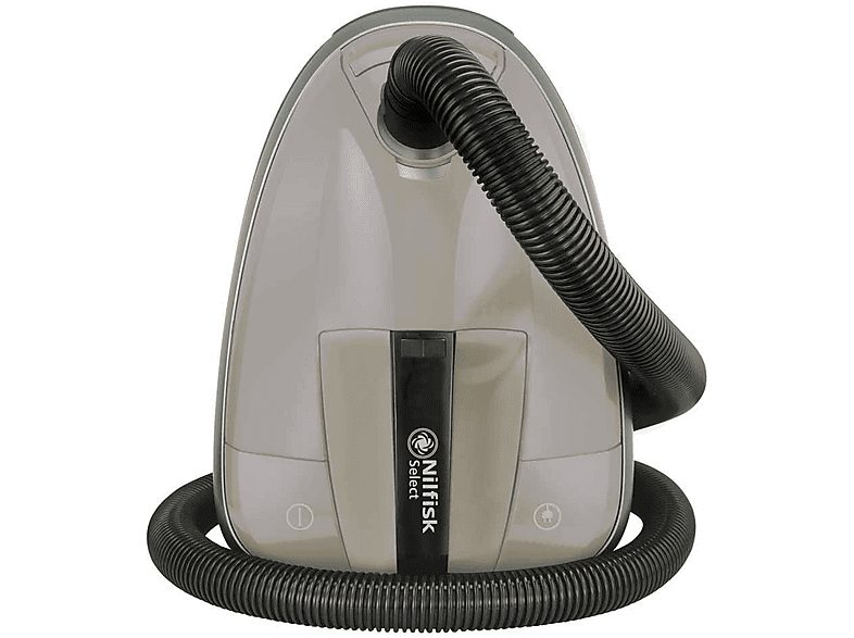 Aspirador con bolsa - NILFISK 128350614, 650 W, Potencia de succión 270 AirWatt, Depósito 3,1 l, Gris
