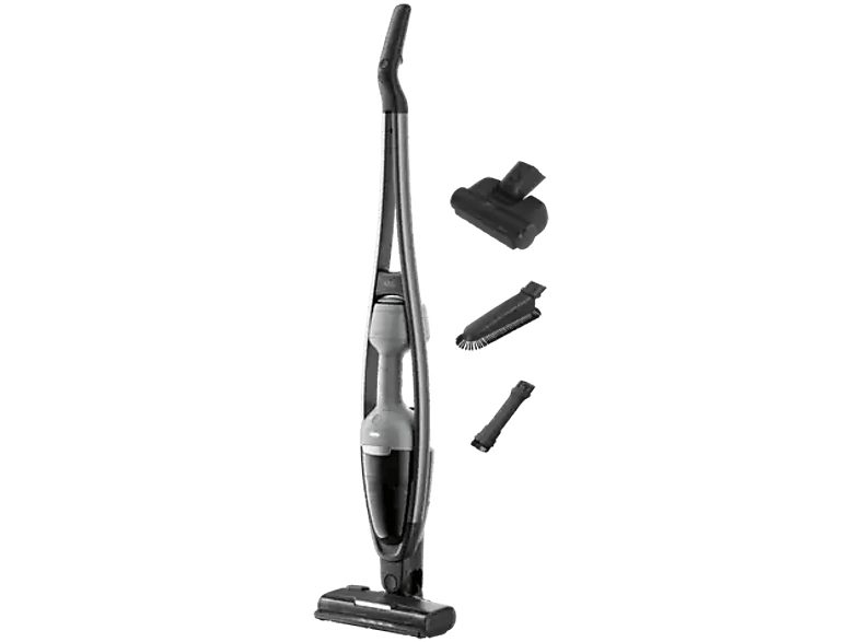 Aspirador escoba - AEG AS62AB25UG, 3.6 V, Autonomía 55 min, Tecnología ciclónica, Gris urbano