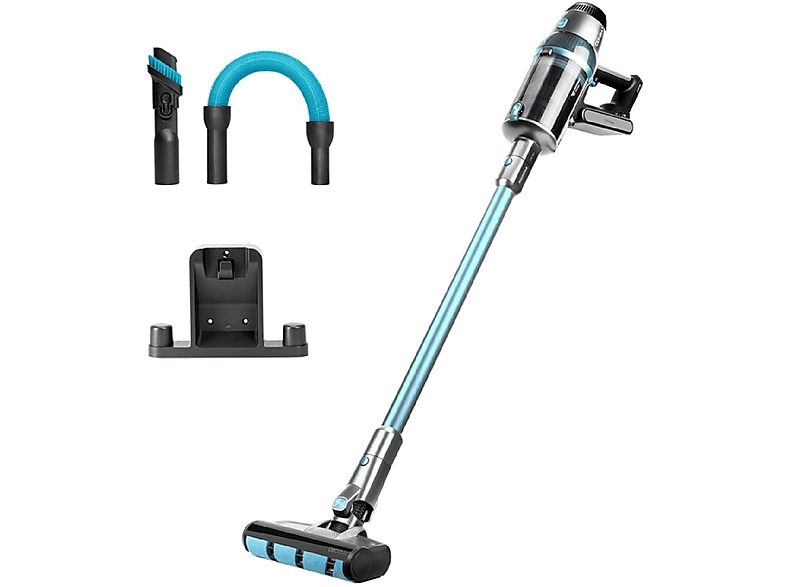 Aspirador escoba - CECOTEC Conga Rockstar 1600 Advance, 630 W, Potencia de succión 230 AirWatt, Depósito 0,6 ml, Autonomía 120 min, Multicolor