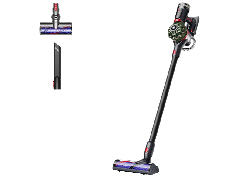 Aspirador escoba - Dyson V8™ Cyclone, Potencia succión 150 W, Autonomía 60 min, Rinconera, Negro