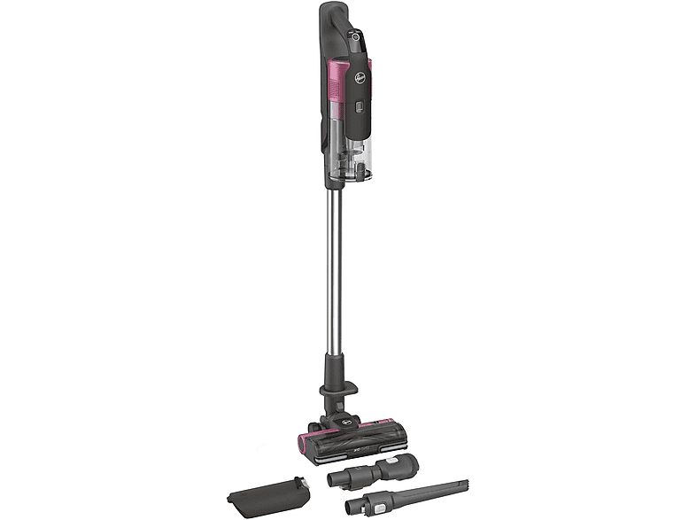 Aspirador escoba - HOOVER 39400998, 21,6 V, Potencia de succión 61 W, Depósito 0,7 l, Autonomía 30 min, Gris