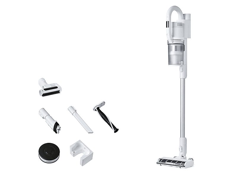 Aspirador escoba - NILFISK S0457826, 550 W, Potencia de succión 550 W, Depósito 0,8 l, Autonomía 60Min., Blanco