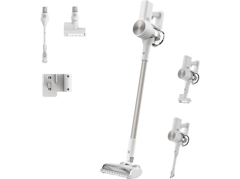 Aspirador escoba - Xiaomi G20, Potencia succión 150 W, Autonomía hasta 60 min, Blanco