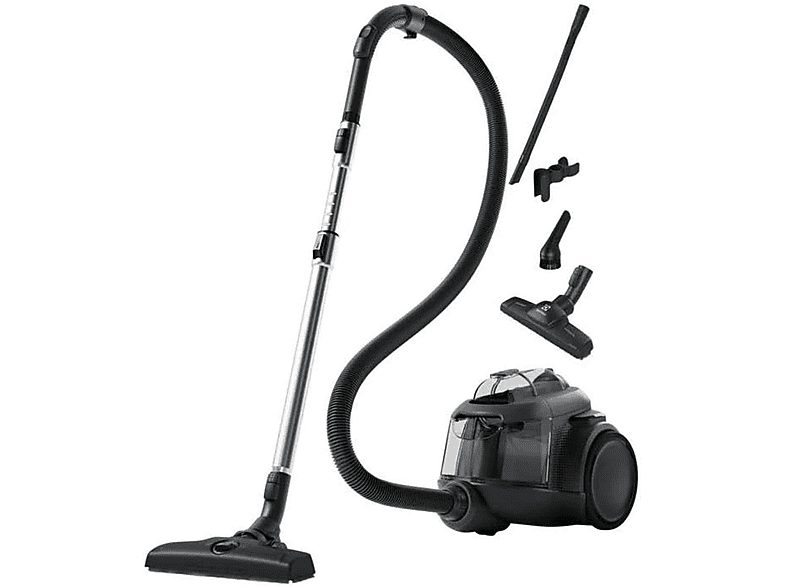 Aspirador sin bolsa - ELECTROLUX 308664572, 550 W, Depósito 1,6 l, Negro