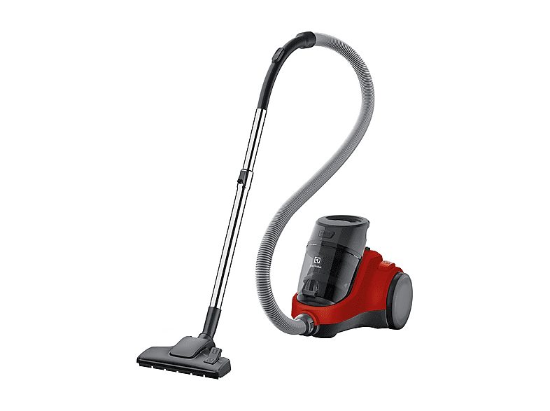 Aspirador sin bolsa - ELECTROLUX 900 258 321, 750 W, Potencia de succión 750 W, Depósito 1,8 l, Rojo