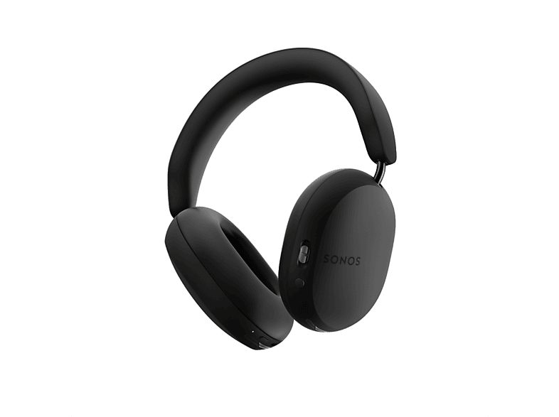 Auriculares inalámbricos - Sonos Ace, Supraaurales, Inalámbricos, 30 horas de autonomía, Cancelación de ruido, Negro