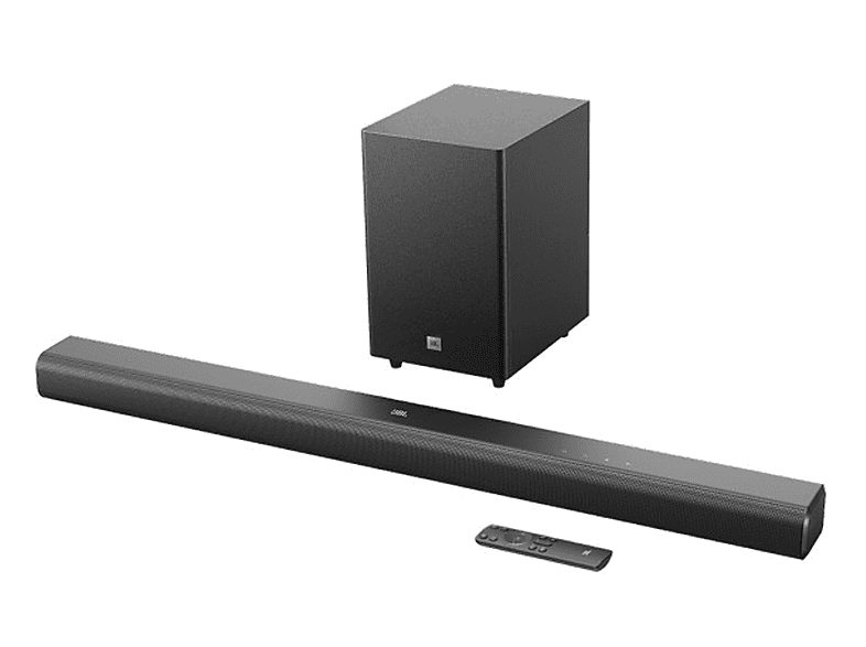 Barra de sonido con subwoofer - JBL JBLSB550BLKEP, Bluetooth, Subwoofer Inalámbrico, 250 W, Negro