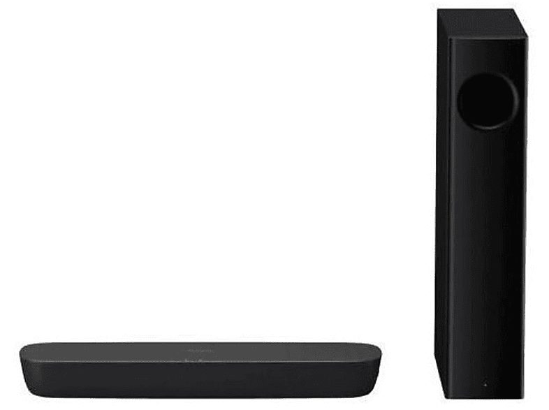 Barra de sonido con subwoofer - PANASONIC SC-HTB250EGK, Bluetooth, Subwoofer Inalámbrico, 120 W, Negro