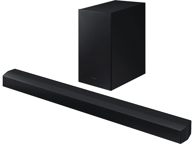 Barra de sonido con subwoofer - SAMSUNG HW-C450/EN, Bluetooth, Subwoofer Inalámbrico, 300 W, Negro