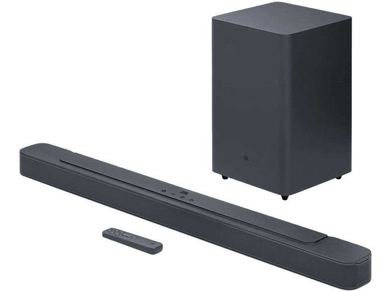 Barra de sonido - JBL 2.1 Deep Bass (MK2), Bluetooth, Subwoofer Inalámbrico, 50 W, Negro