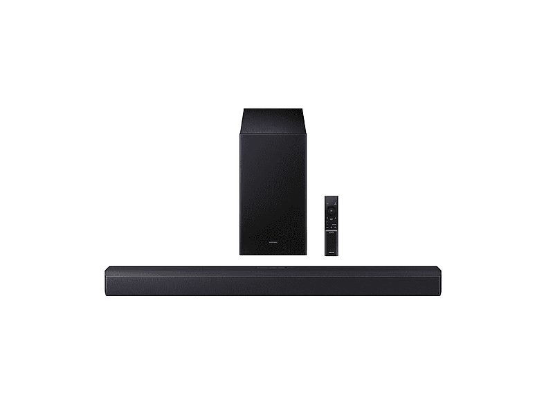 Barra de sonido - SAMSUNG HW-B450F/ZF, Bluetooth, Subwoofer Inalámbrico, 300 W, Negro