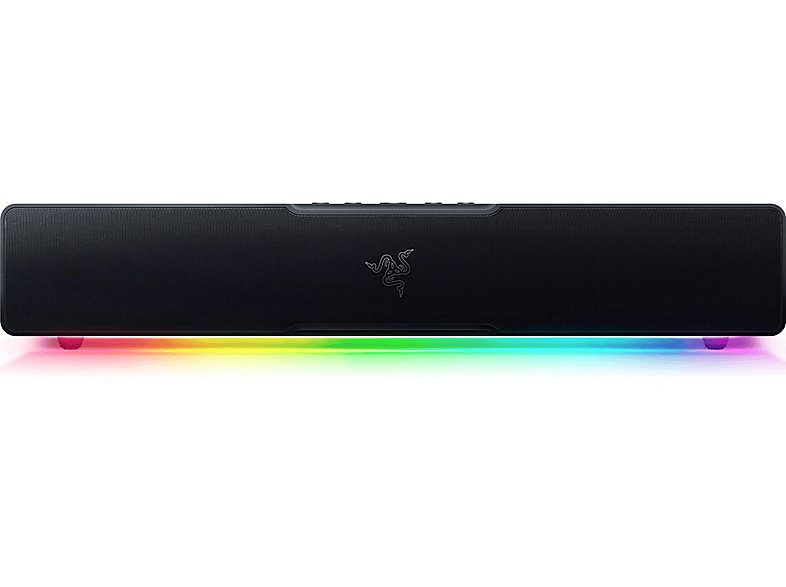 Barra de sonido sin subwoofer - RAZER Leviathan V2 X, Bluetooth, Subwoofer No, 3 W, Negro