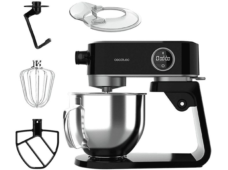 Batidora Amasadora - CECOTEC Twist&Fusion 4000 Luxury, 800 W, Multicolor