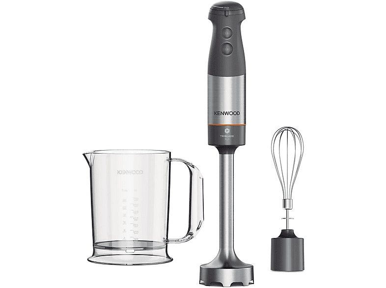 Batidora de mano - KENWOOD 1, 1000 W, Totalmente variable velocidades, Inox
