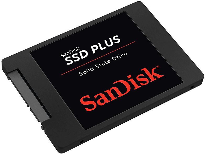 Disco duro interno 1 TB - SANDISK SDSSDA-1T00-G27, Interno, Negro