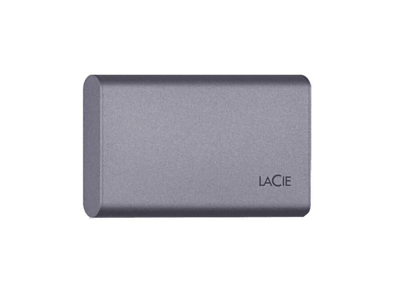 Disco duro SSD externo 1 TB - Lacie Mobile SSD Secure, 1x USB-C, Negro