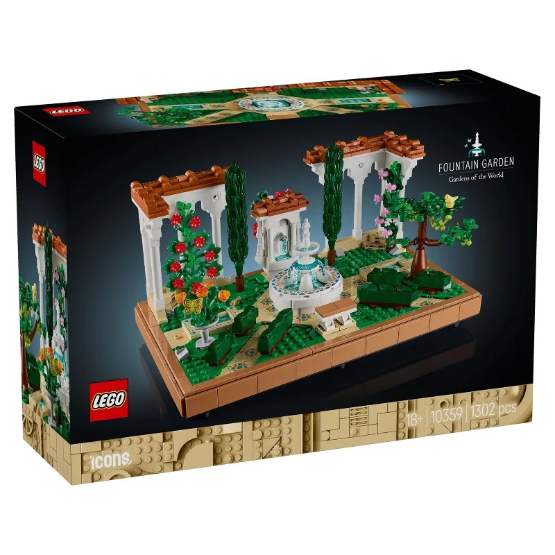 LEGO 10359 Jardín con Fuente