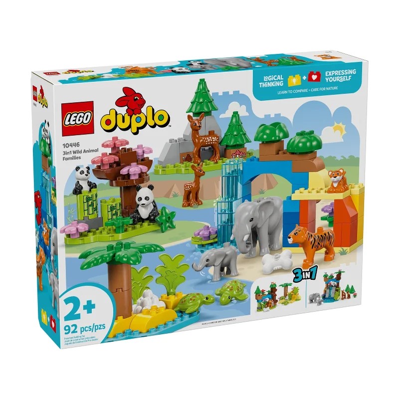 LEGO 10446 Familias de la Fauna Salvaje “3 en 1”