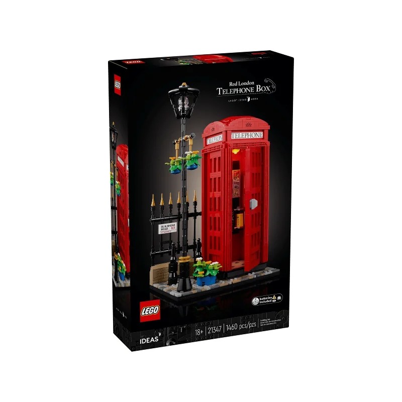 LEGO 21347 Cabina Telefónica Roja de Londres