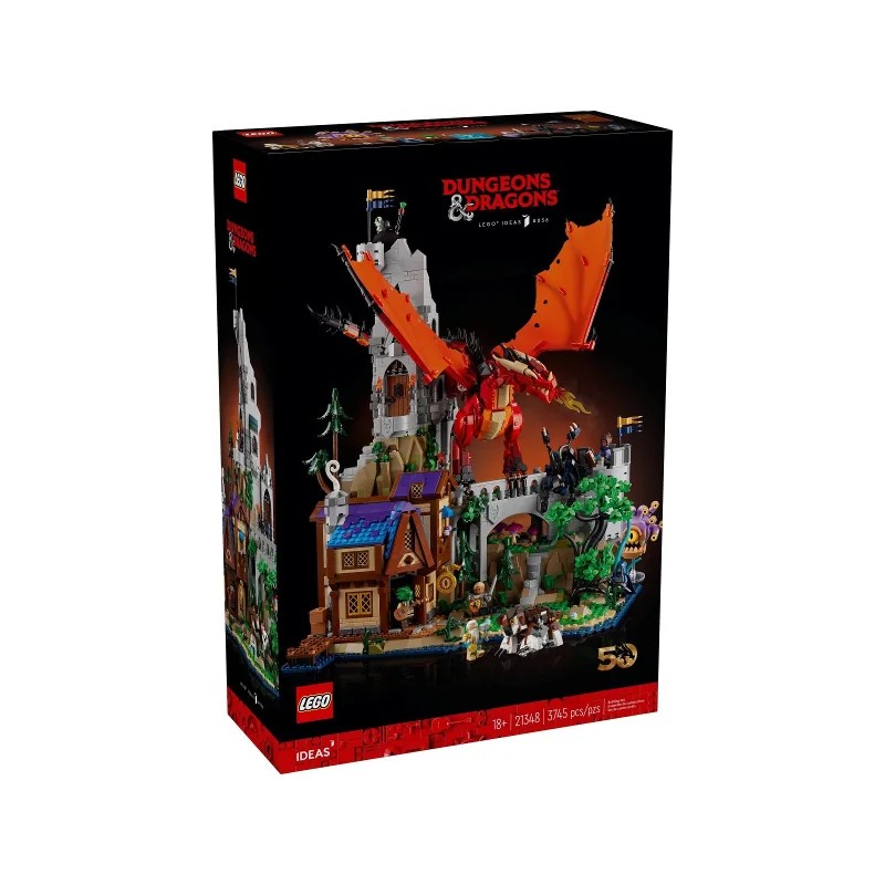 LEGO 21348 Dungeons & Dragons: Aventura del Dragón Rojo