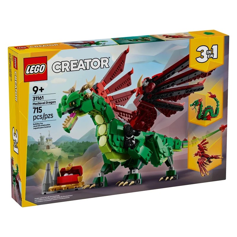 LEGO 31161 Dragón Medieval