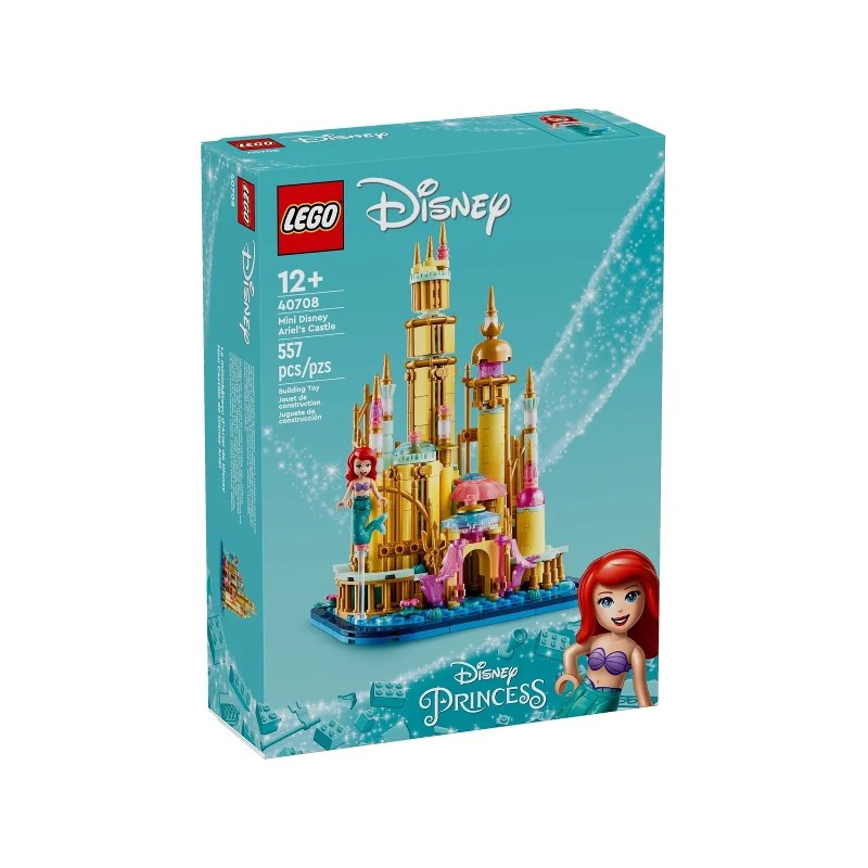 LEGO 40708 Mini Castillo de Disney Ariel