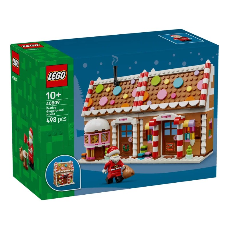 LEGO 40809 Casa de Galleta de Jengibre Festiva