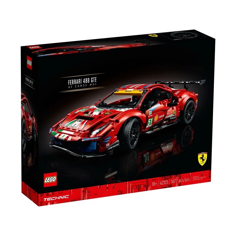 LEGO 42125 Ferrari 488 GTe AF Corse 51