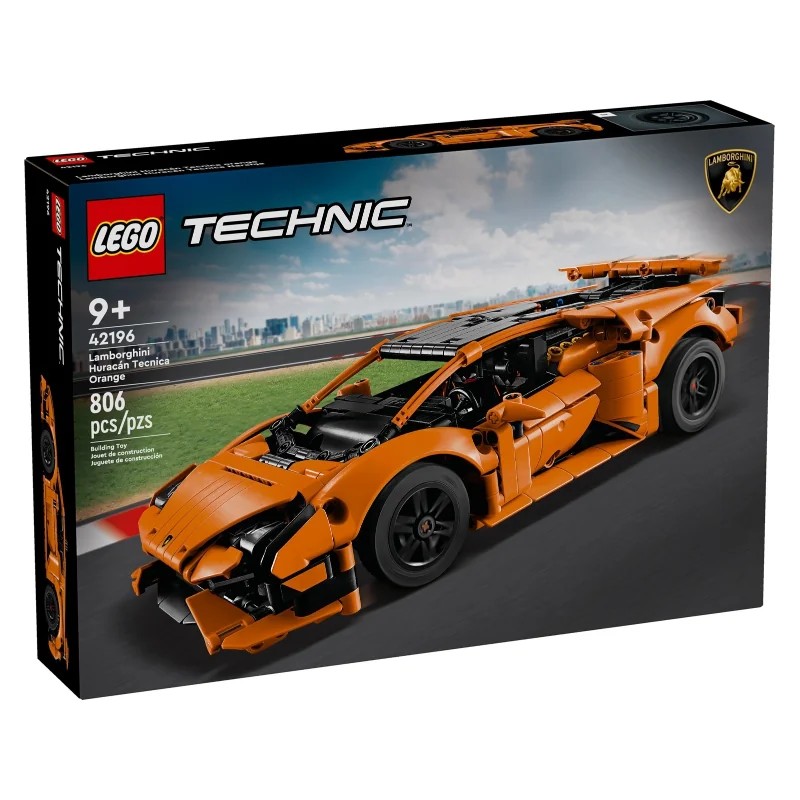 LEGO 42196 Lamborghini Huracán Tecnica Naranja