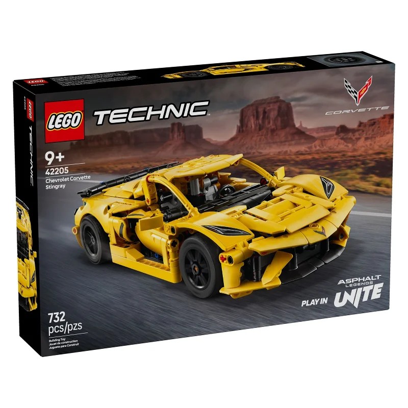 LEGO 42205 Chevrolet Corvette Stingray
