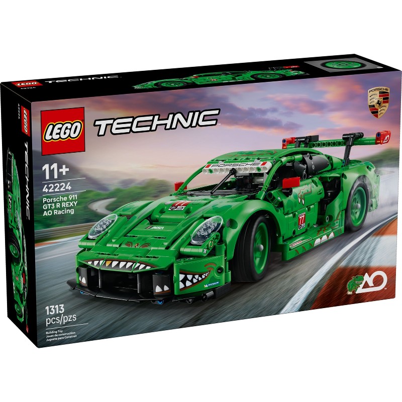 LEGO 42224 Coche Porsche 911 GT3 R REXY AO Racing